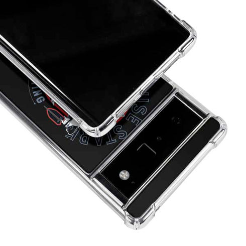 Game of Thrones: House Stark Direwolf Google Pixel 6 Clear Case
